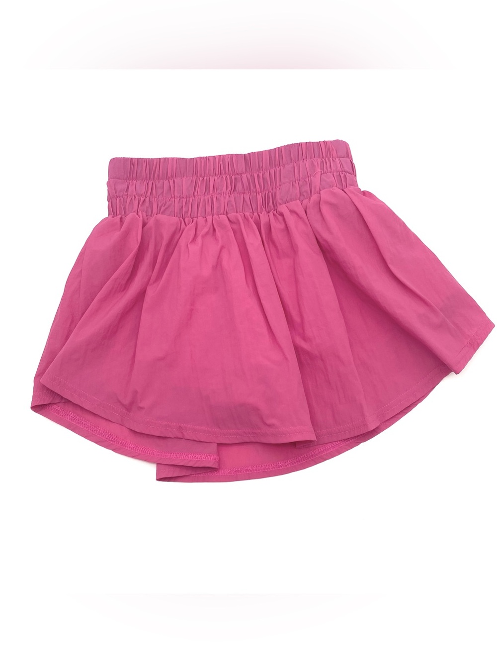TCEC Skort Womens S Pink High Waist Mini Lined Ruffle Activewear Nylon